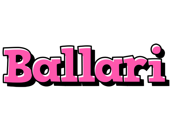 Ballari girlish logo