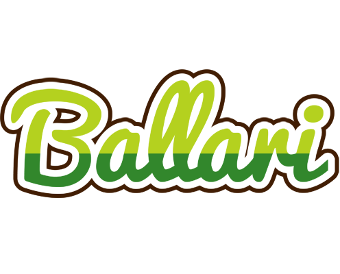 Ballari golfing logo