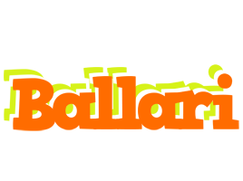 Ballari healthy logo