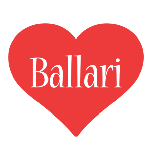 Ballari love logo