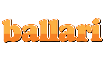 Ballari orange logo