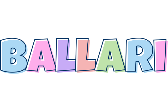 Ballari pastel logo