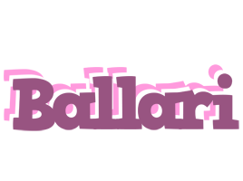 Ballari relaxing logo