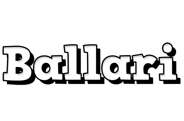 Ballari snowing logo