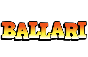 Ballari sunset logo