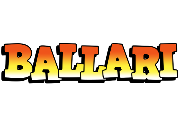 Ballari sunset logo