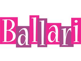 Ballari whine logo