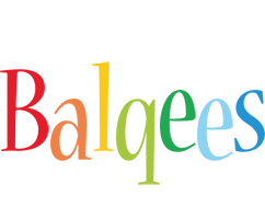 Balqees birthday logo