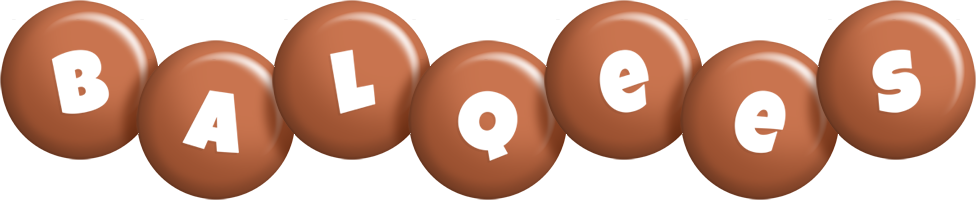 Balqees candy-brown logo