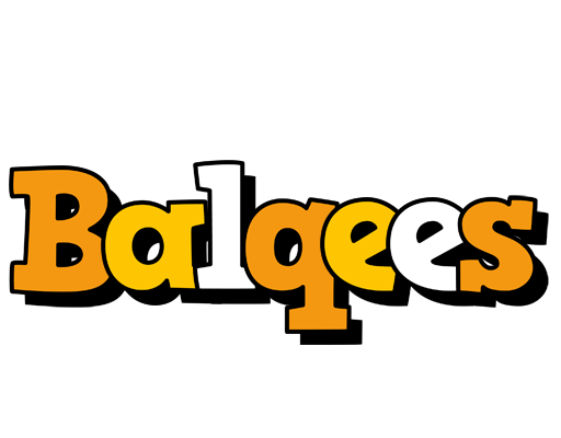 Balqees cartoon logo