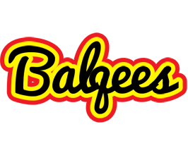 Balqees flaming logo