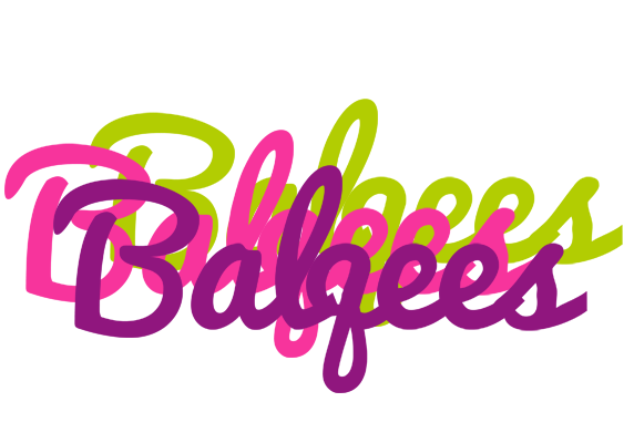 Balqees flowers logo