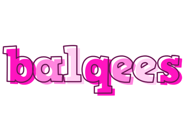 Balqees hello logo