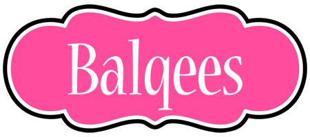 Balqees invitation logo