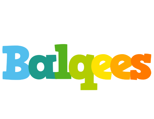 Balqees rainbows logo