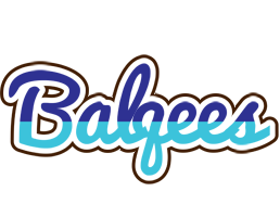 Balqees raining logo