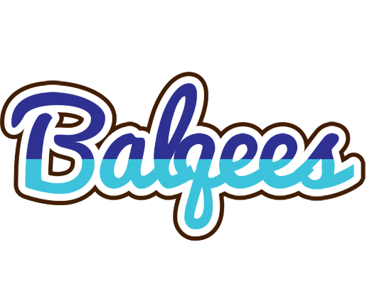 Balqees raining logo