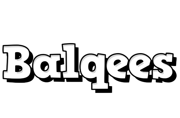 Balqees snowing logo