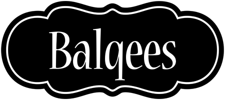 Balqees welcome logo