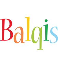 Balqis birthday logo