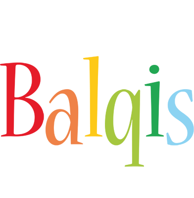 Balqis birthday logo