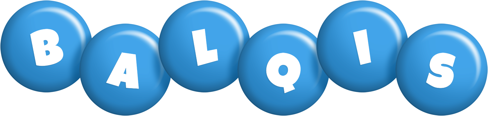 Balqis candy-blue logo