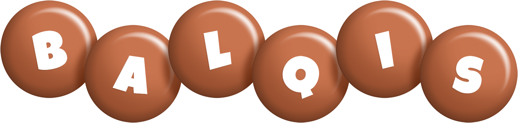 Balqis candy-brown logo