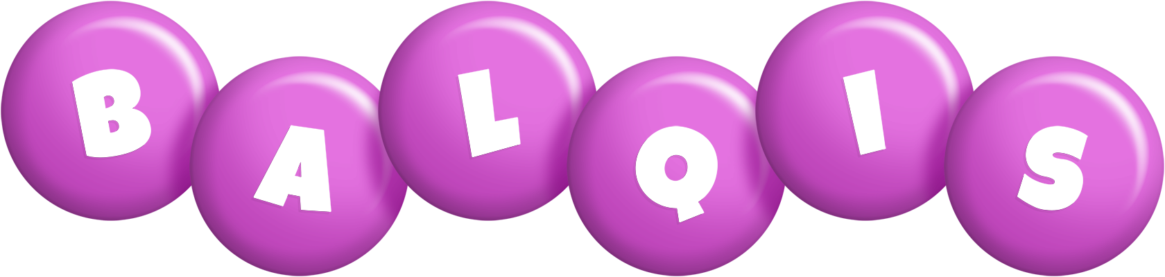 Balqis candy-purple logo