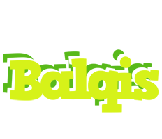 Balqis citrus logo