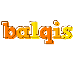 Balqis desert logo