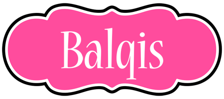 Balqis invitation logo