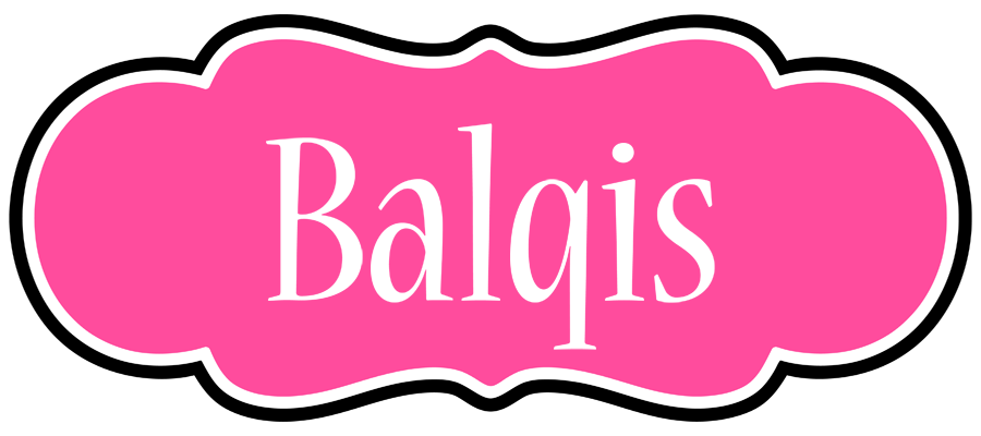 Balqis invitation logo