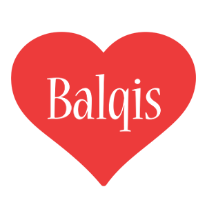 Balqis love logo