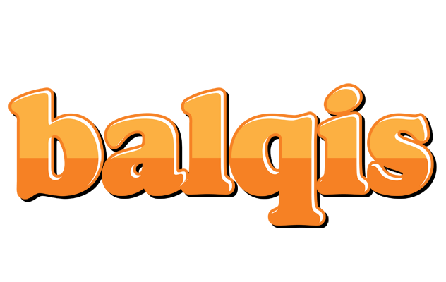 Balqis orange logo