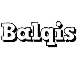 Balqis snowing logo