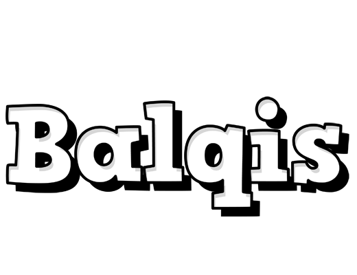 Balqis snowing logo