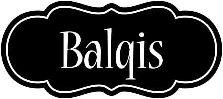 Balqis welcome logo