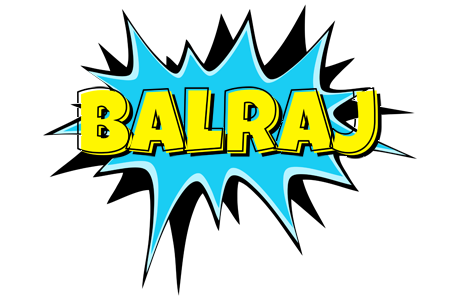 Balraj amazing logo