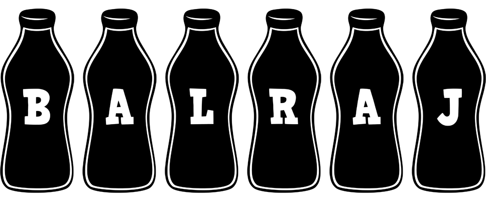 Balraj bottle logo