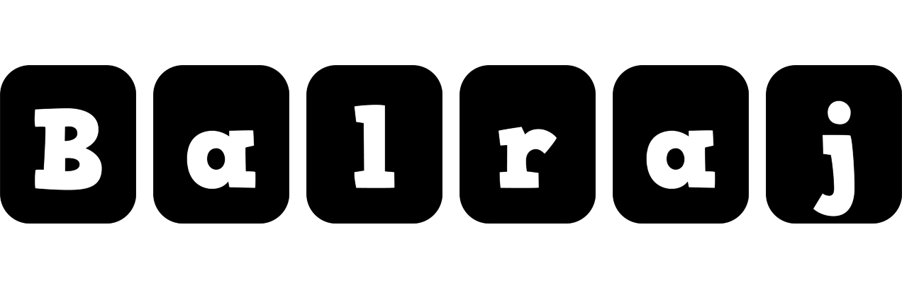 Balraj box logo
