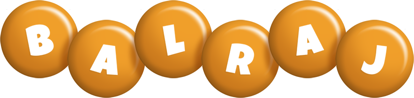 Balraj candy-orange logo