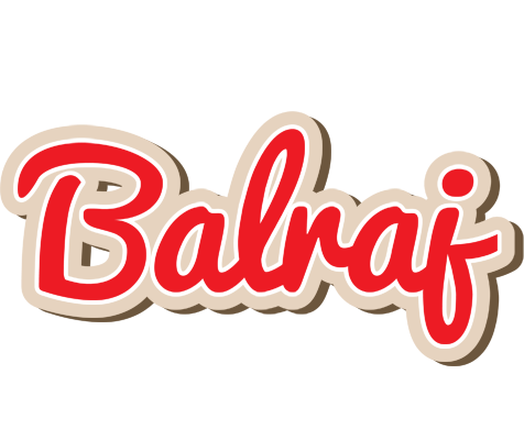Balraj chocolate logo