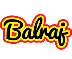 Balraj flaming logo