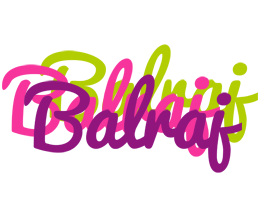 Balraj flowers logo