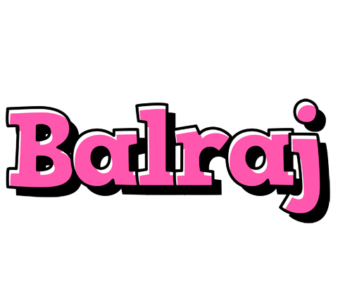Balraj girlish logo