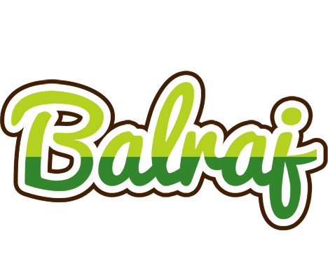 Balraj golfing logo