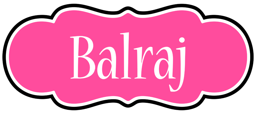 Balraj invitation logo
