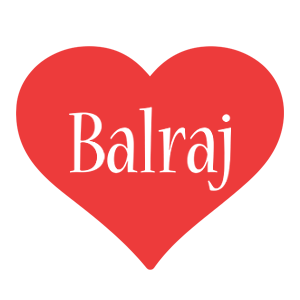 Balraj love logo