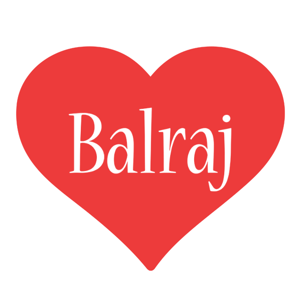 Balraj love logo