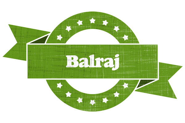 Balraj natural logo